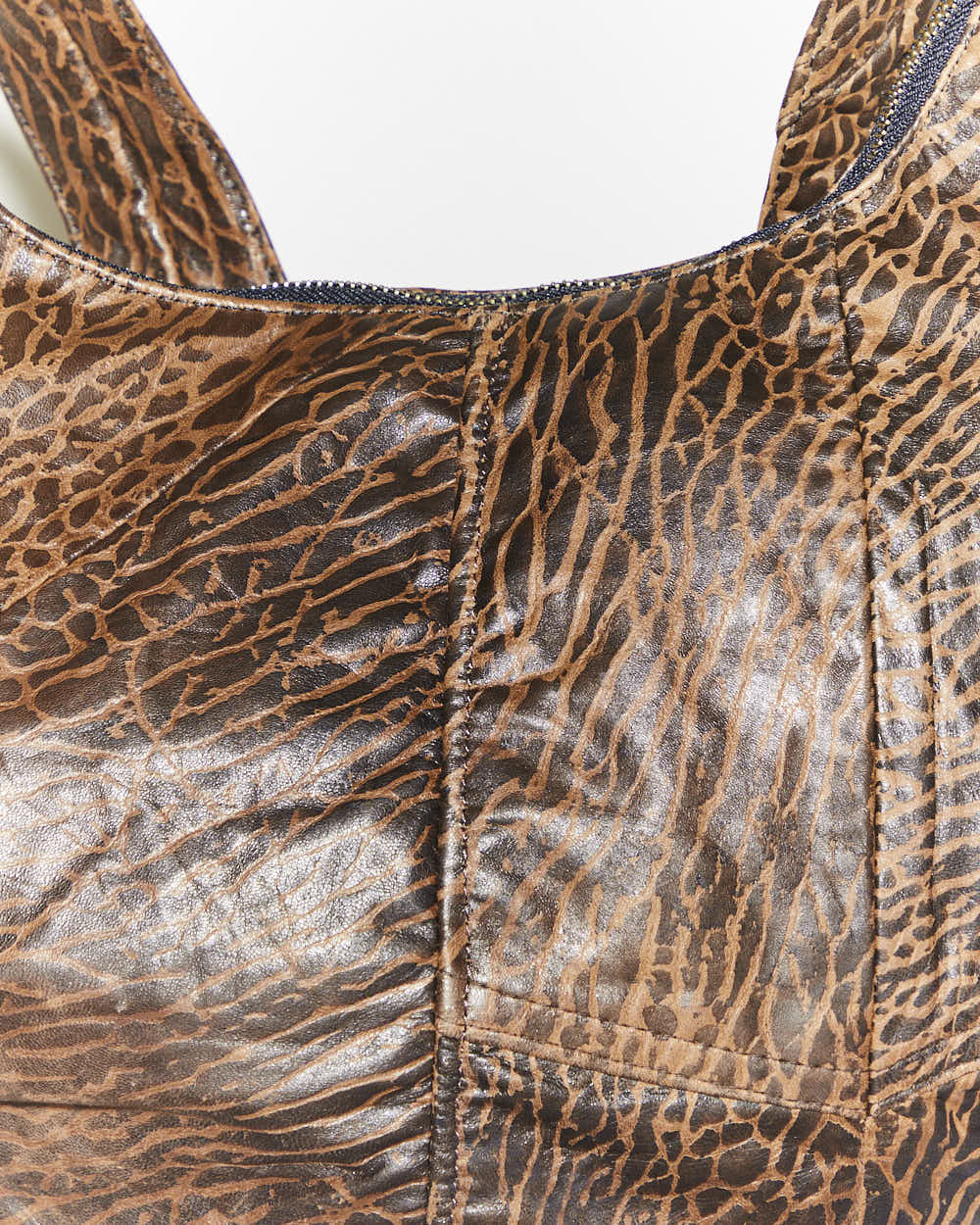Rokit Originals Rework Leather Moon Crossbody