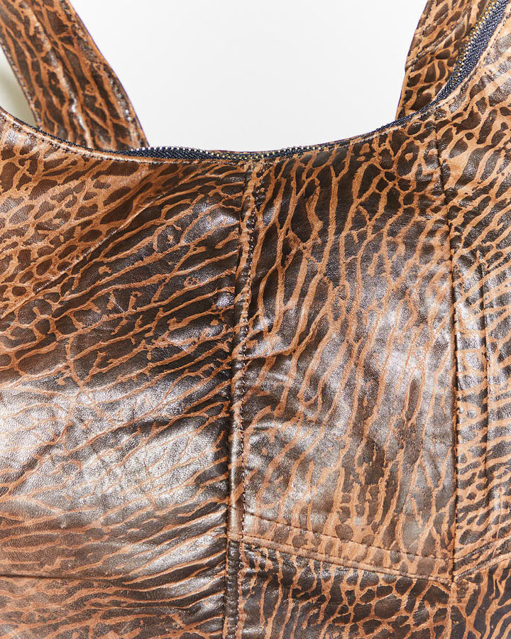 Rokit Originals Rework Leather Moon Crossbody