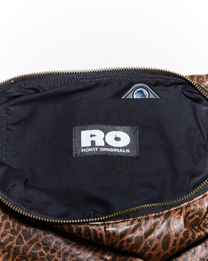 Rokit Originals Rework Leather Moon Crossbody