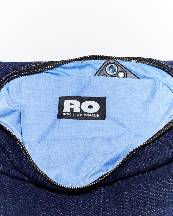 Rokit Originals Rework Denim Moon Crossbody