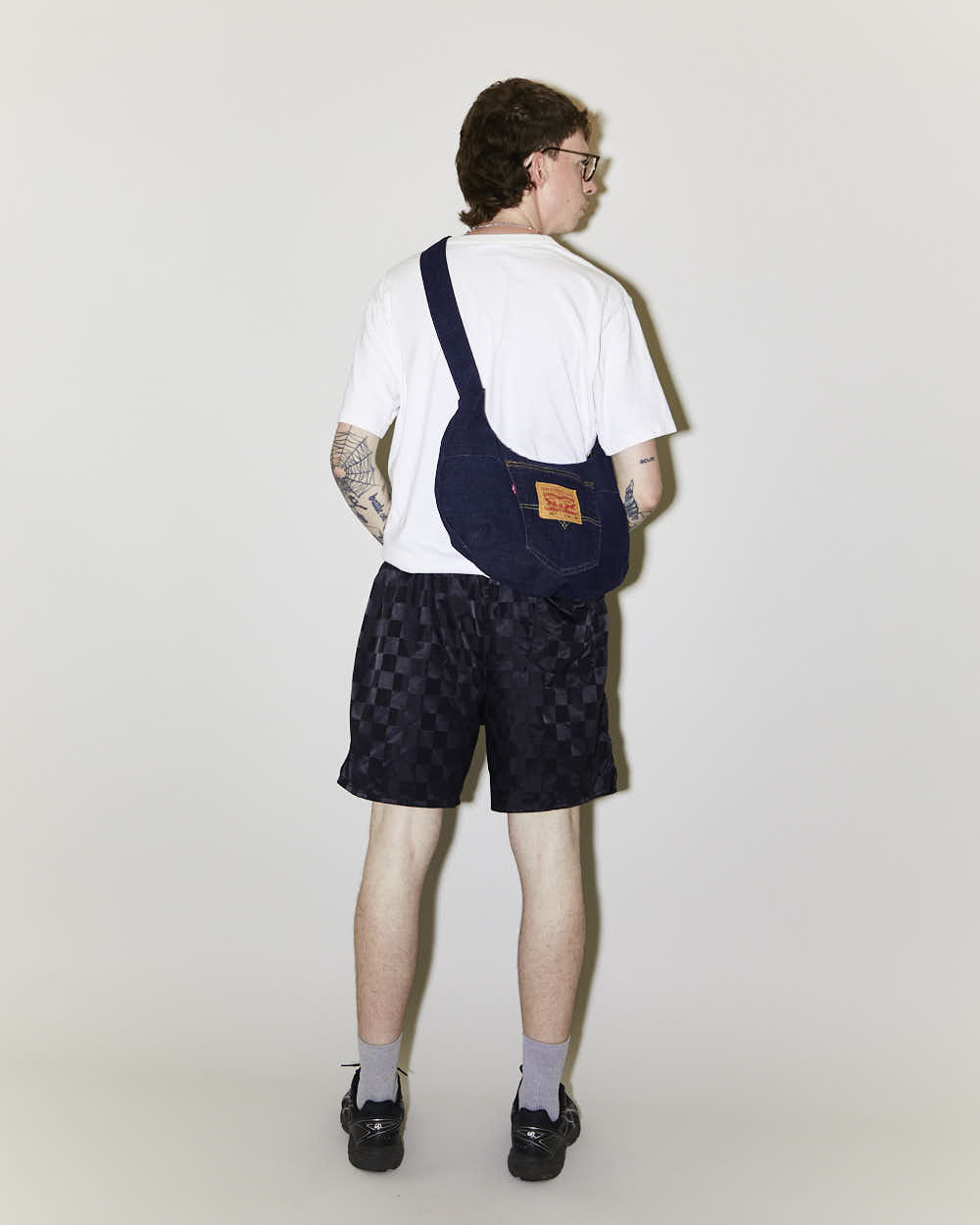 Rokit Originals Rework Denim Moon Crossbody