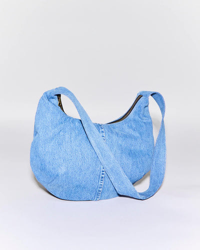 Rokit Originals Rework Denim Moon Crossbody Bag