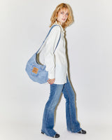 Rokit Originals Rework Denim Moon Crossbody Bag