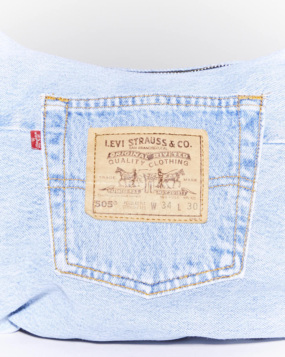 Rokit Originals Rework Denim Moon Crossbody Bag