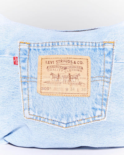 Rokit Originals Rework Denim Moon Crossbody Bag