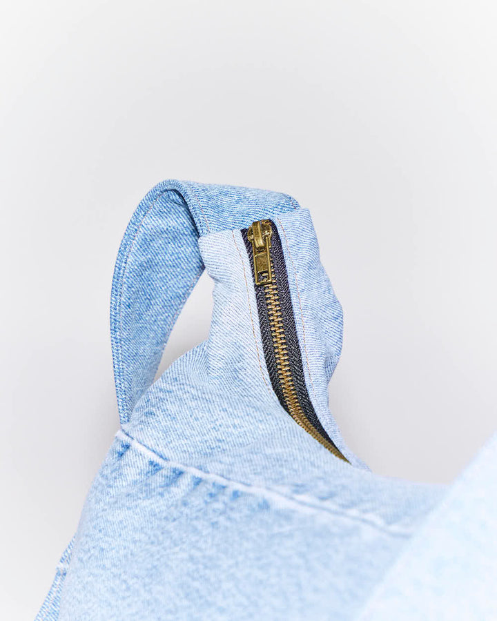 Rokit Originals Rework Denim Moon Crossbody Bag