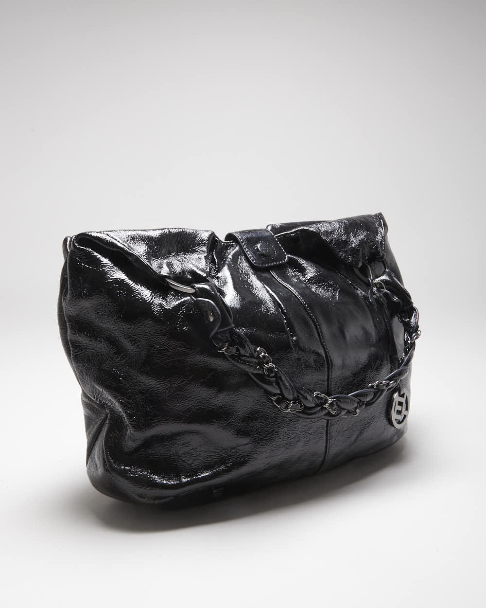 Vintage Y2k 00s Elliot Lucca Patent Handbag