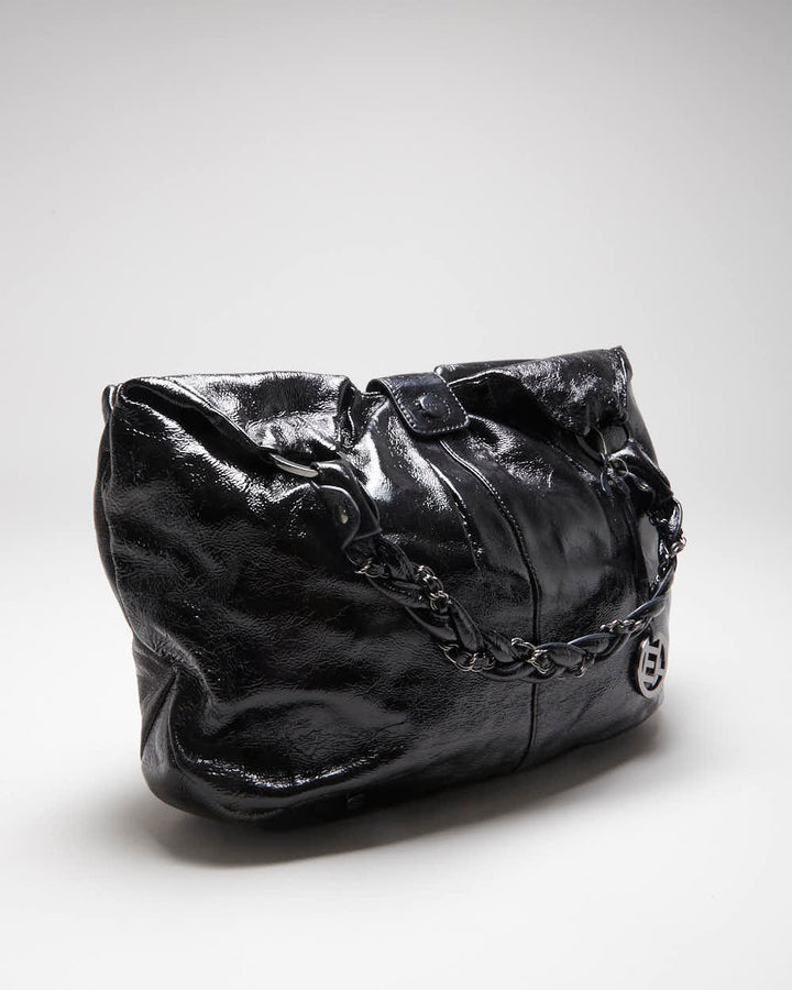Vintage Y2k 00s Elliot Lucca Patent Handbag