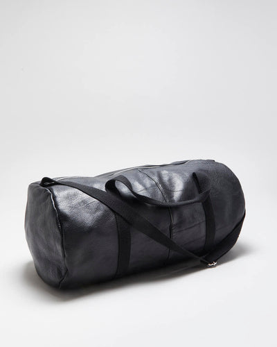 Rokit Originals Black Leather Everyday Duffel