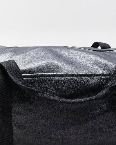 Rokit Originals Black Leather Everyday Duffel