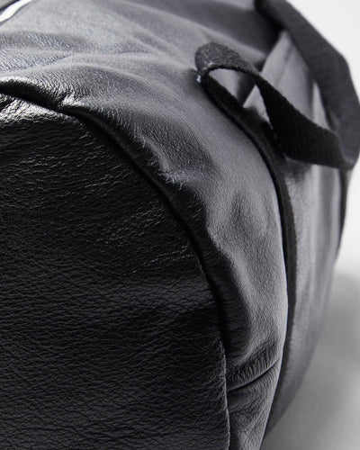 Rokit Originals Black Leather Everyday Duffel