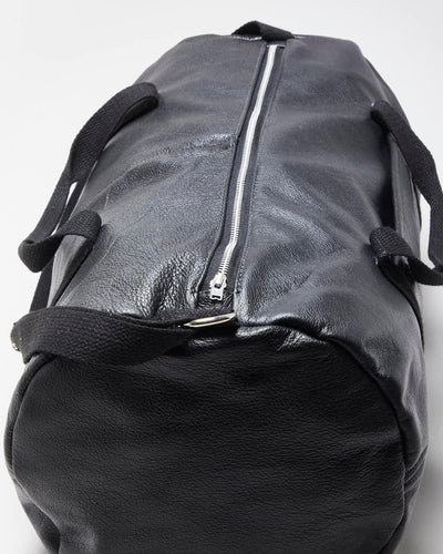 Rokit Originals Black Leather Everyday Duffel