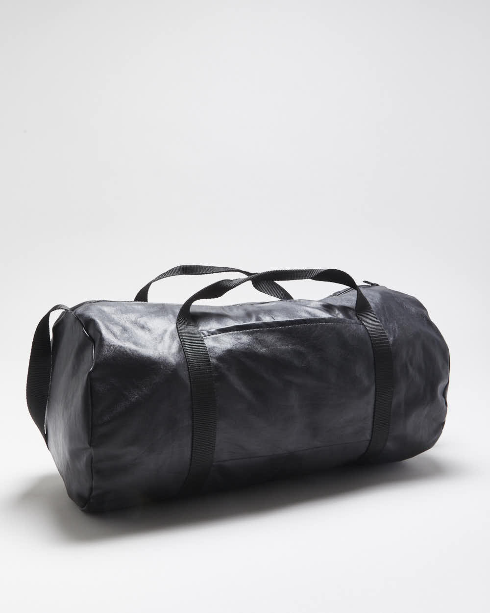 Rokit Originals Black Faux-Leather Everyday Duffel
