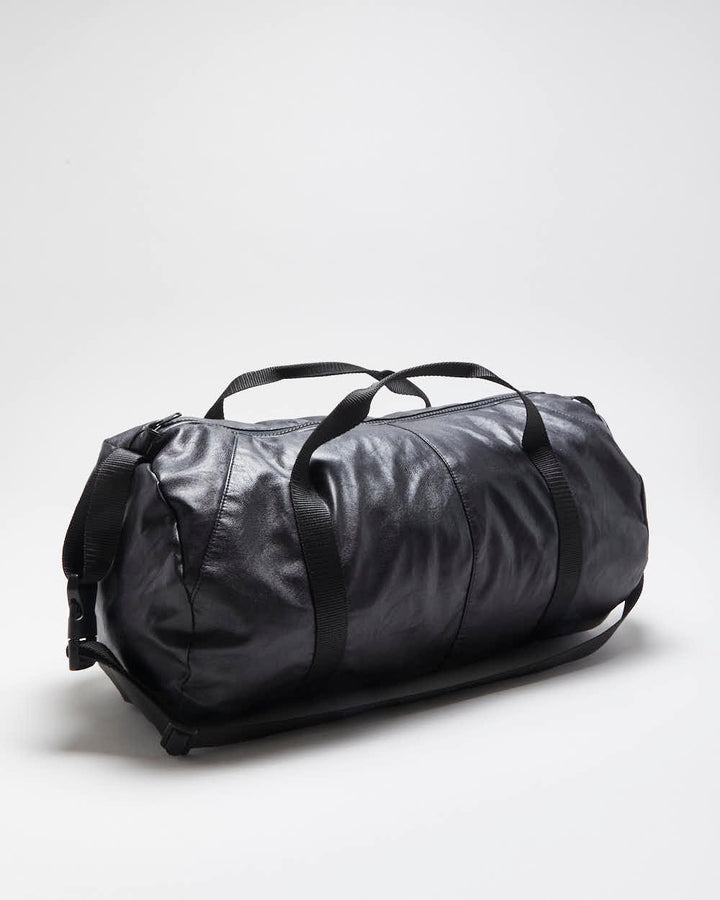 Rokit Originals Black Faux-Leather Everyday Duffel