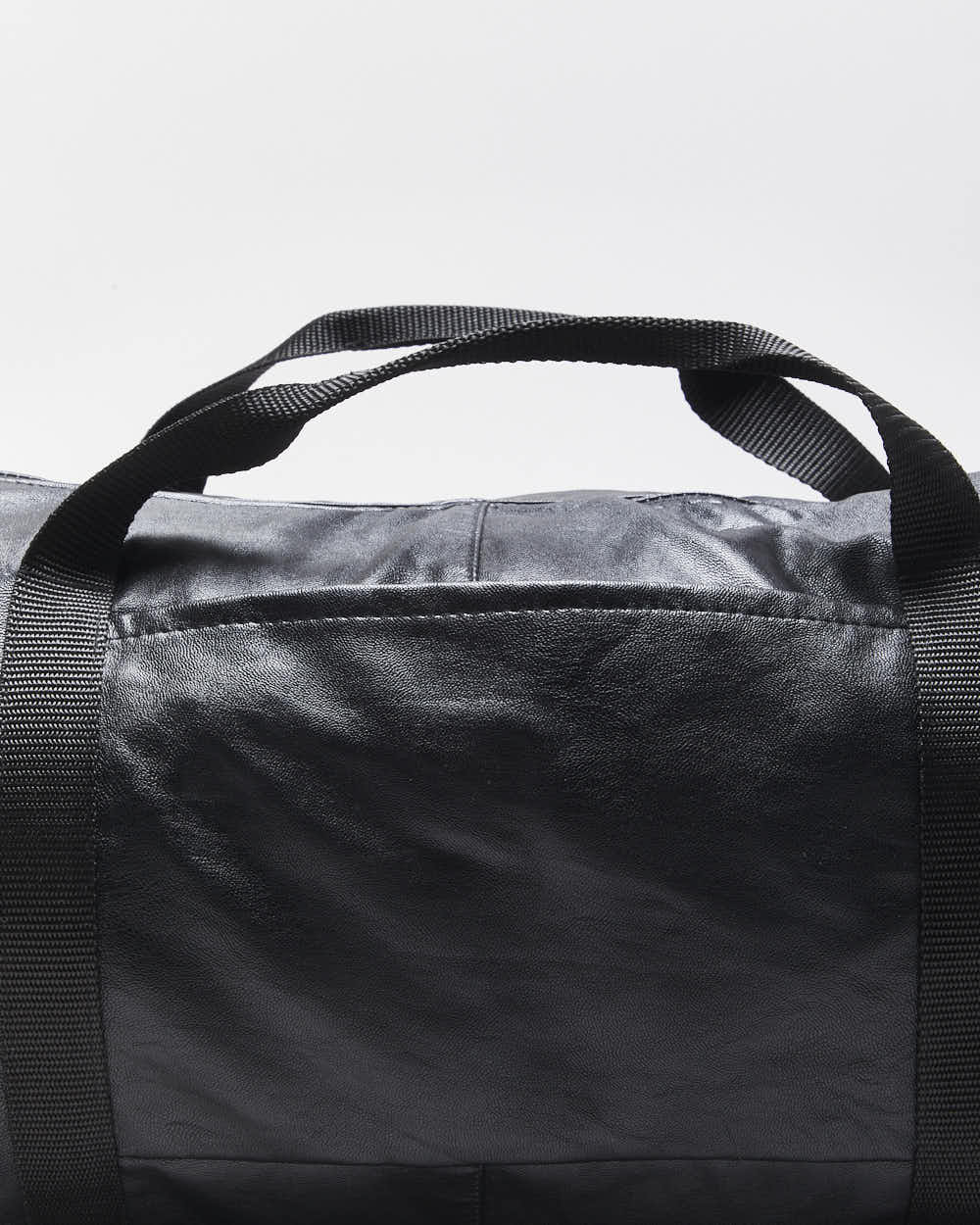 Rokit Originals Black Faux-Leather Everyday Duffel