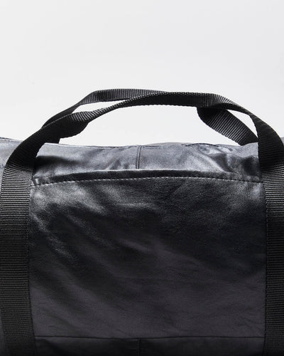 Rokit Originals Black Faux-Leather Everyday Duffel
