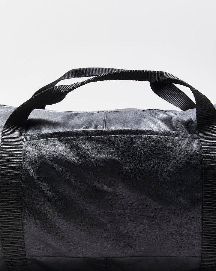 Rokit Originals Black Faux-Leather Everyday Duffel