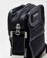 Vintage Y2K 00s Diesel Leather Nylon Crossbody Messenger Bag
