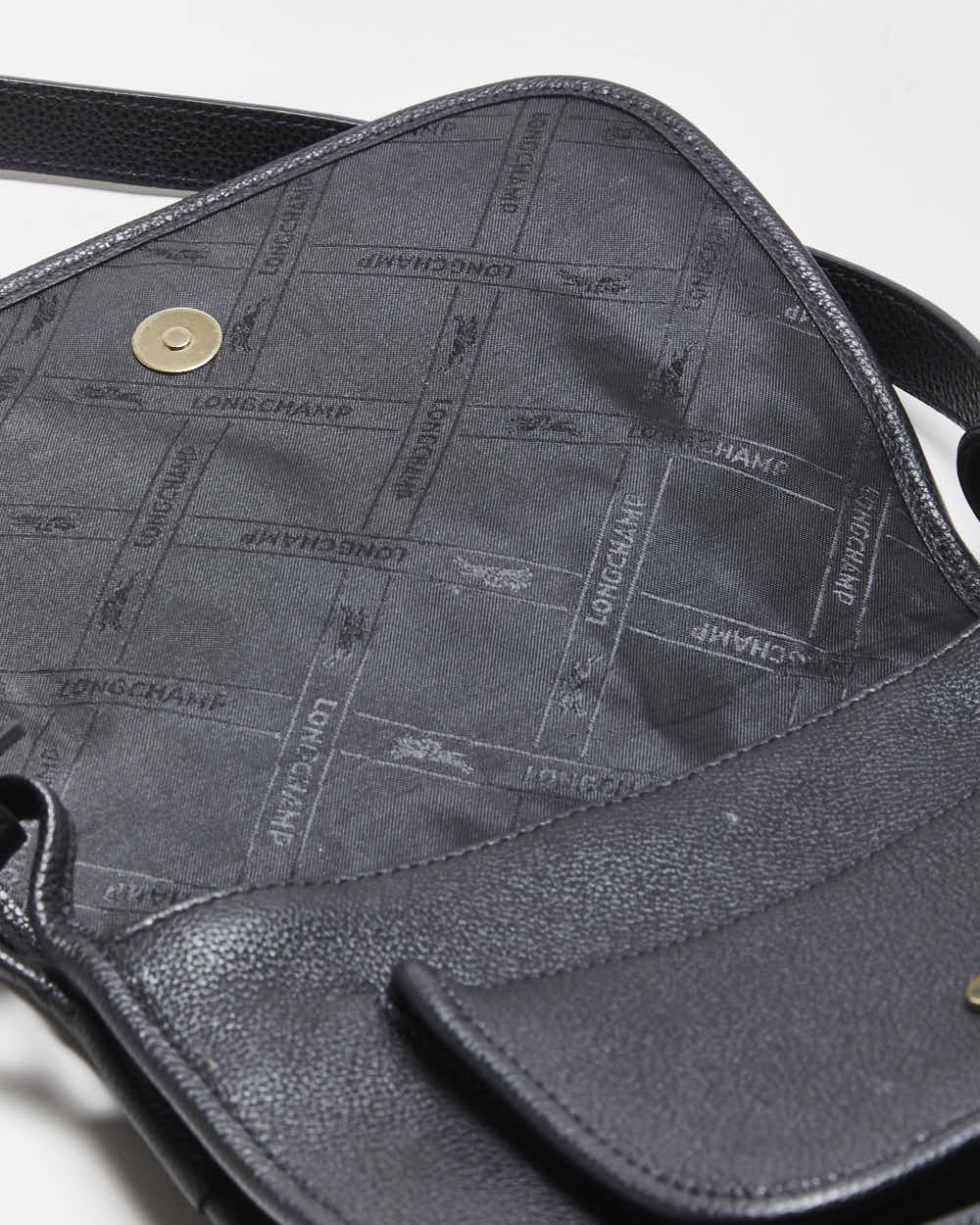 Vintage Longchamp Leather Cross-body Bag