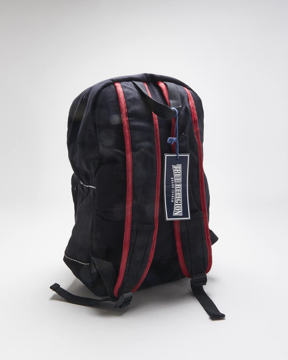 DSWT Vintage True Religion Plaid Canvas Backpack