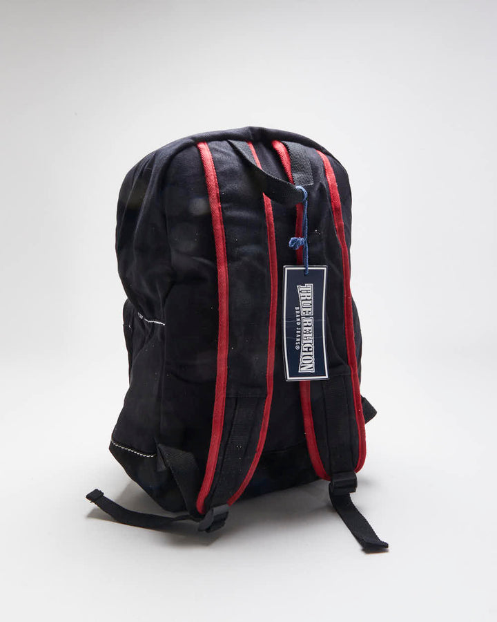 DSWT Vintage True Religion Plaid Canvas Backpack