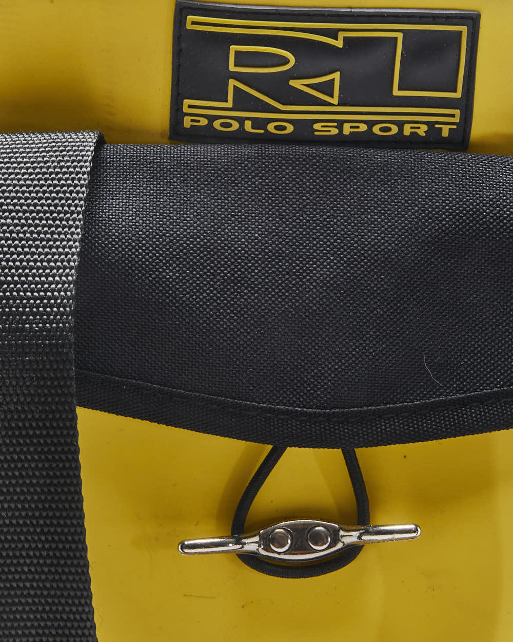 Vintage 1990s Polo Sport Ralph Lauren Rubber Tote Bag