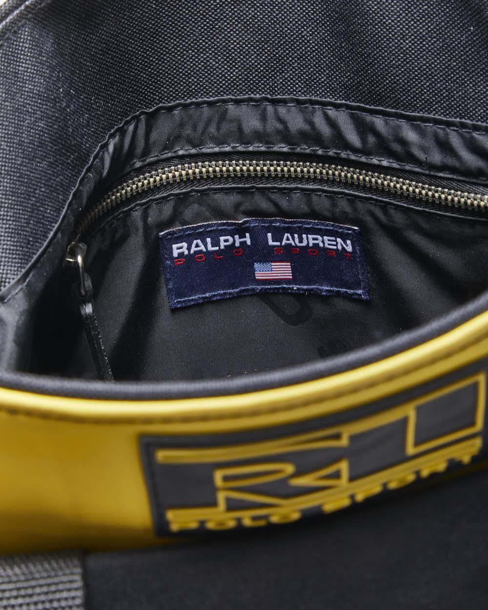 Vintage 1990s Polo Sport Ralph Lauren Rubber Tote Bag