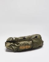 Vintage Y2K 00s Stussy Rasta Multi-Pocket Khaki Military Bum Bag - OS