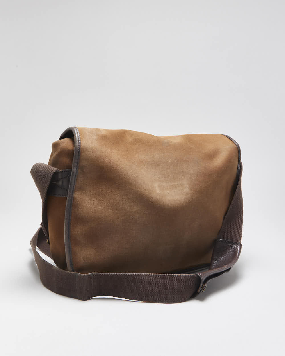 Vintage 00s Barbour Sporting Canvas Cross Body Satchel - OS