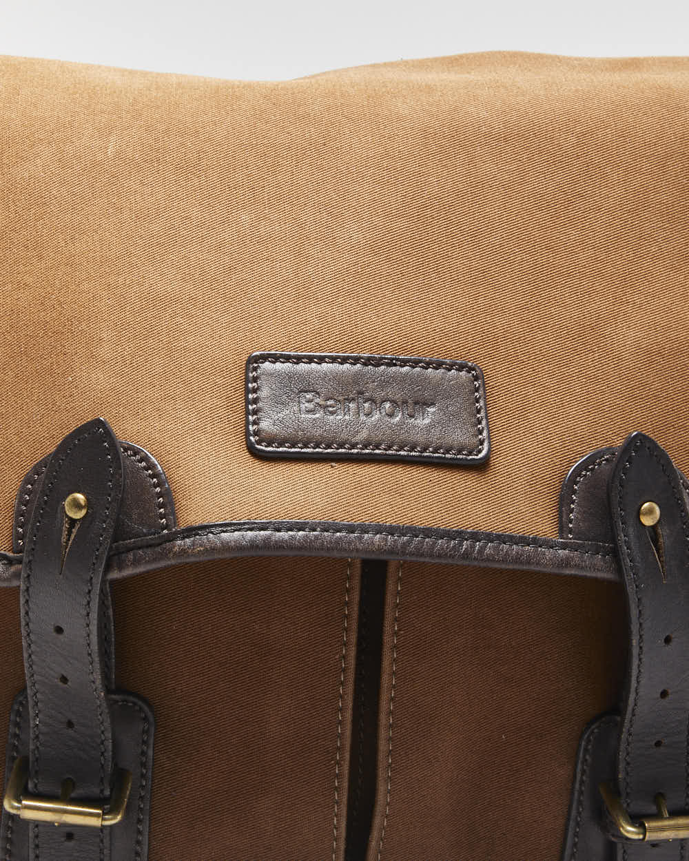 Vintage 00s Barbour Sporting Canvas Cross Body Satchel - OS