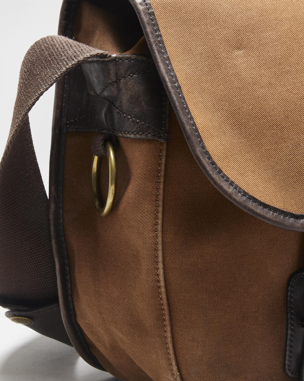 Vintage 00s Barbour Sporting Canvas Cross Body Satchel - OS