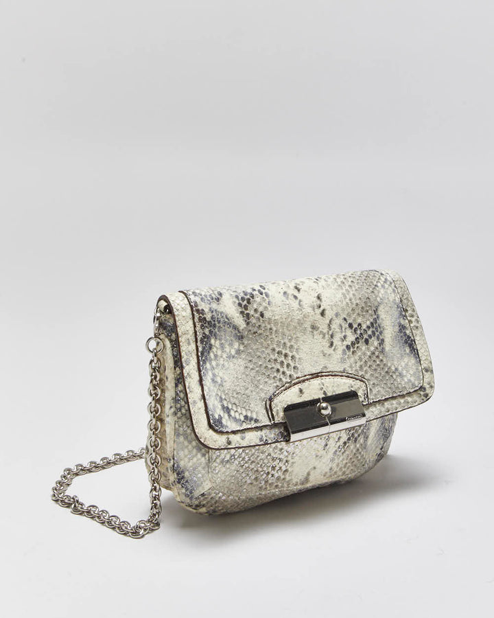 Vintage Y2k 2000s Coach Kristin Python Crossbody Bag