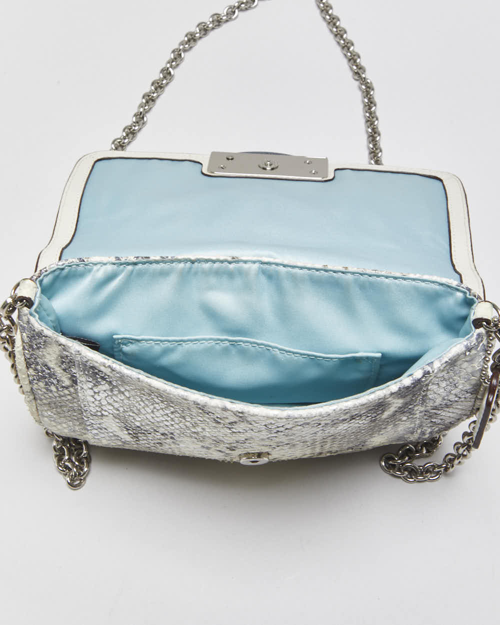 Vintage Y2k 2000s Coach Kristin Python Crossbody Bag
