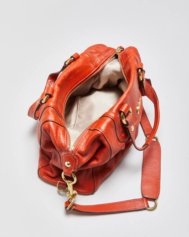 Vintage Y2k 2000s Coach Ashley Leather Satchel Handbag