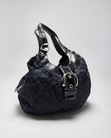 Vintage Y2k 2000s Coach Lynn Soho Signature Hobo Handbag