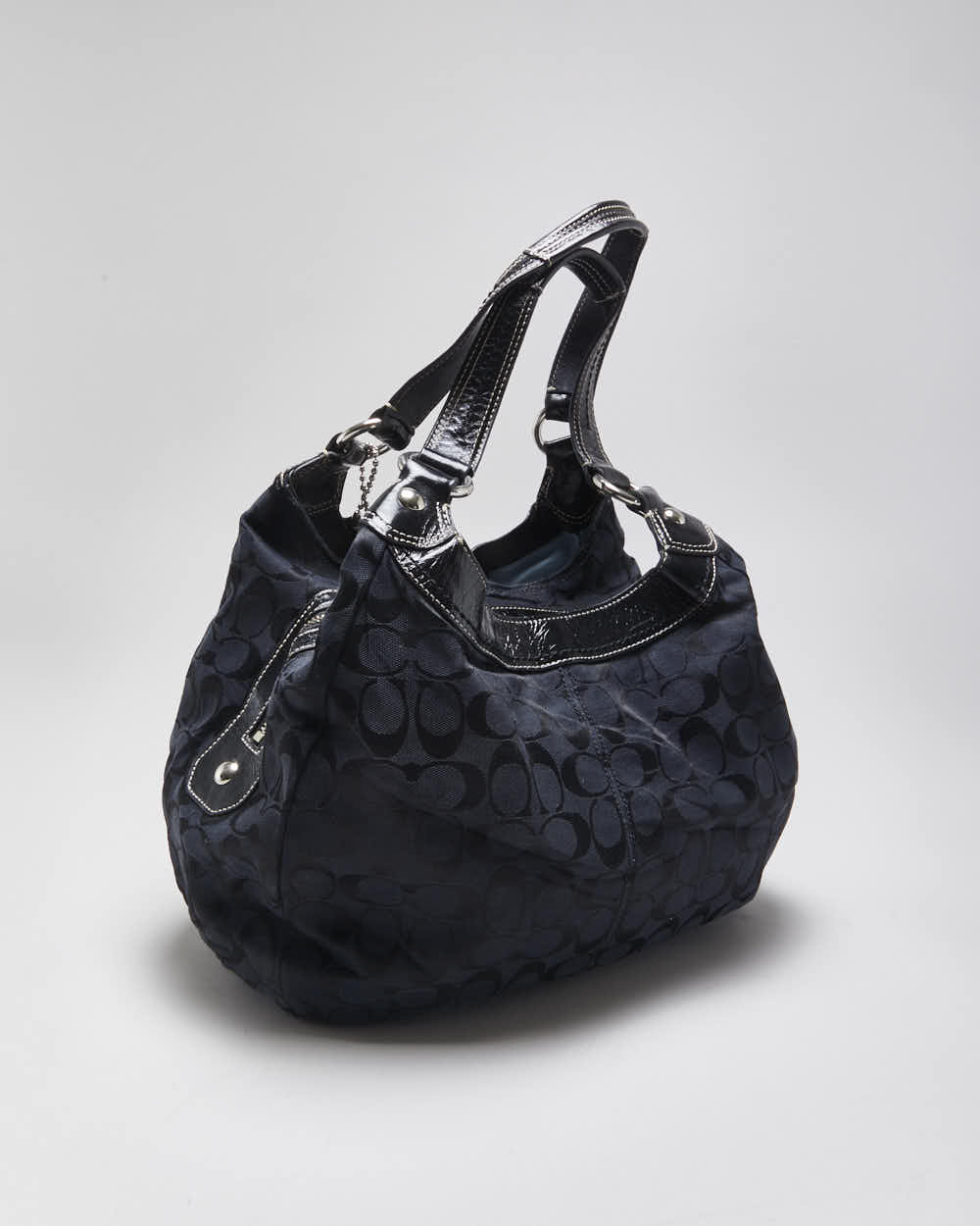 Vintage Y2k 2000s Coach Lynn Soho Signature Hobo Handbag