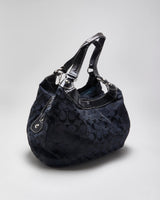Vintage Y2k 2000s Coach Lynn Soho Signature Hobo Handbag