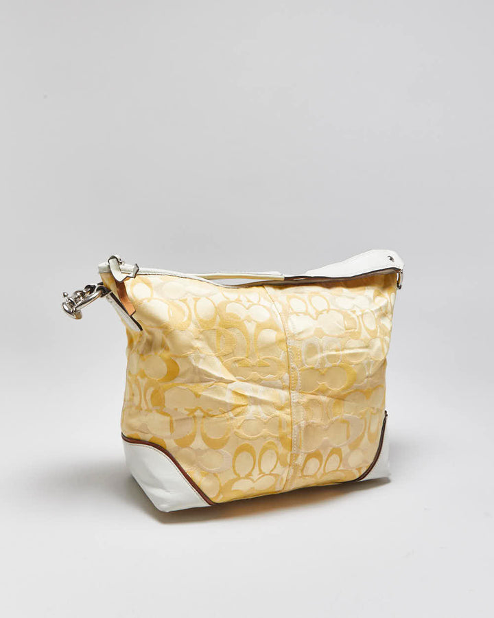 Vintage Y2k 2000s Coach Sarah Optic Signature Handbag