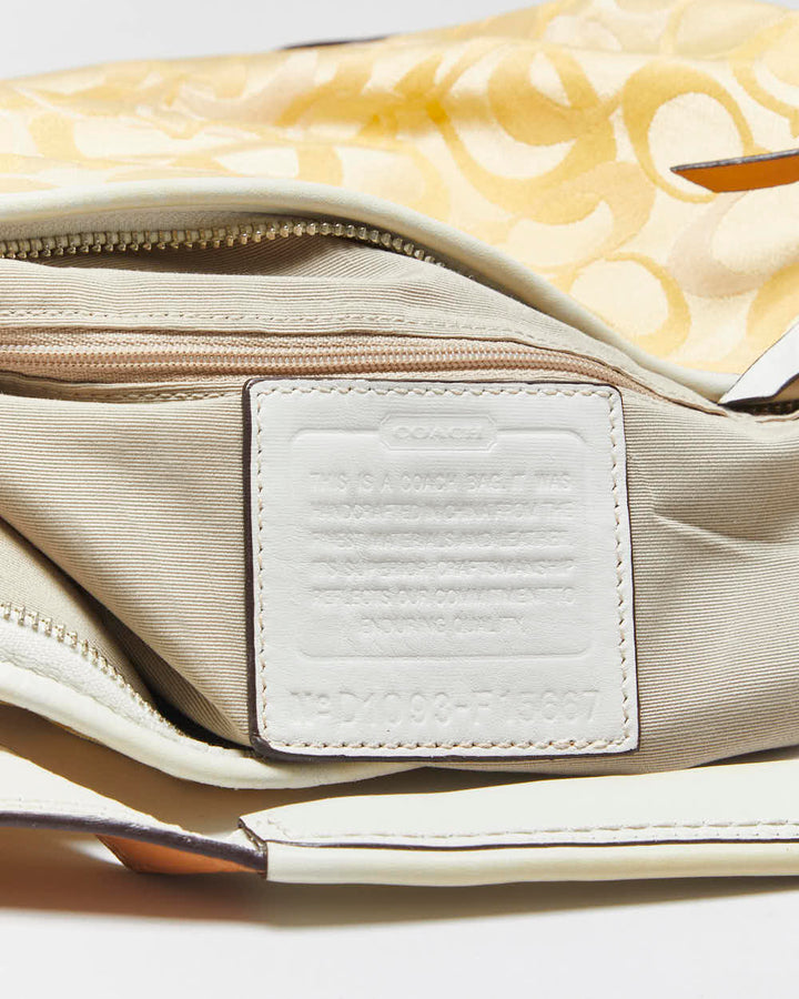 Vintage Y2k 2000s Coach Sarah Optic Signature Handbag