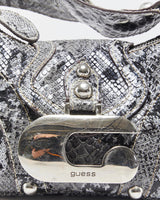 Vintage Y2k 2000s Guess Snakeskin Studded Handbag