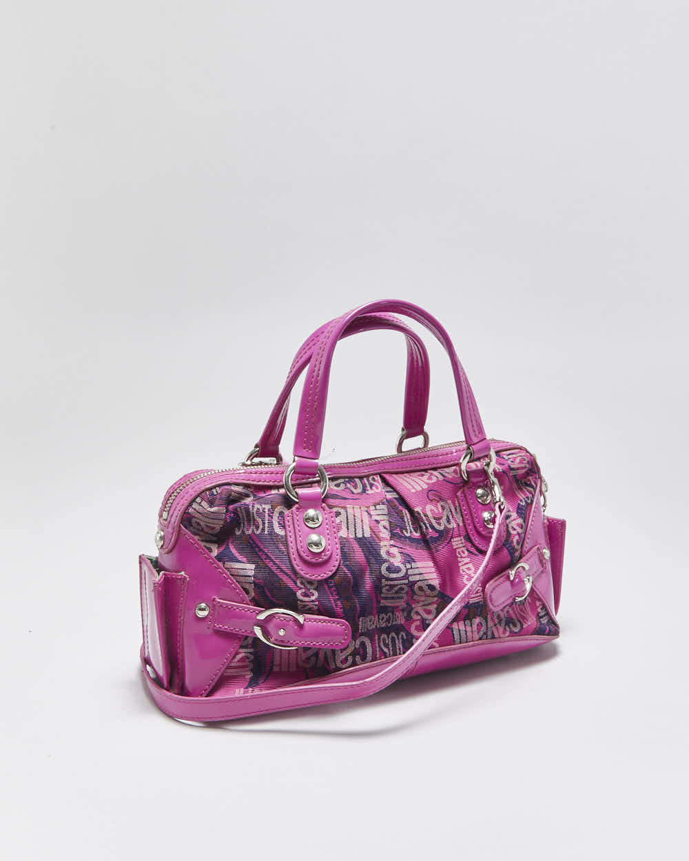 Vintage Y2k 2000s Just Cavalli Leopard Print Handbag