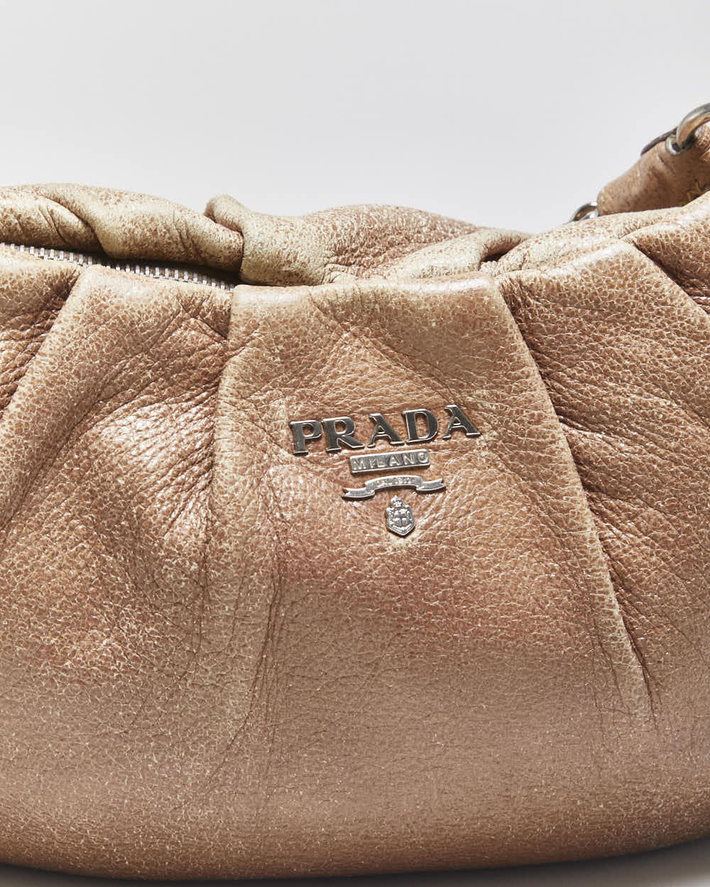 Vintage Y2k 2000s Prada Cervo Lux Iridescent Handbag