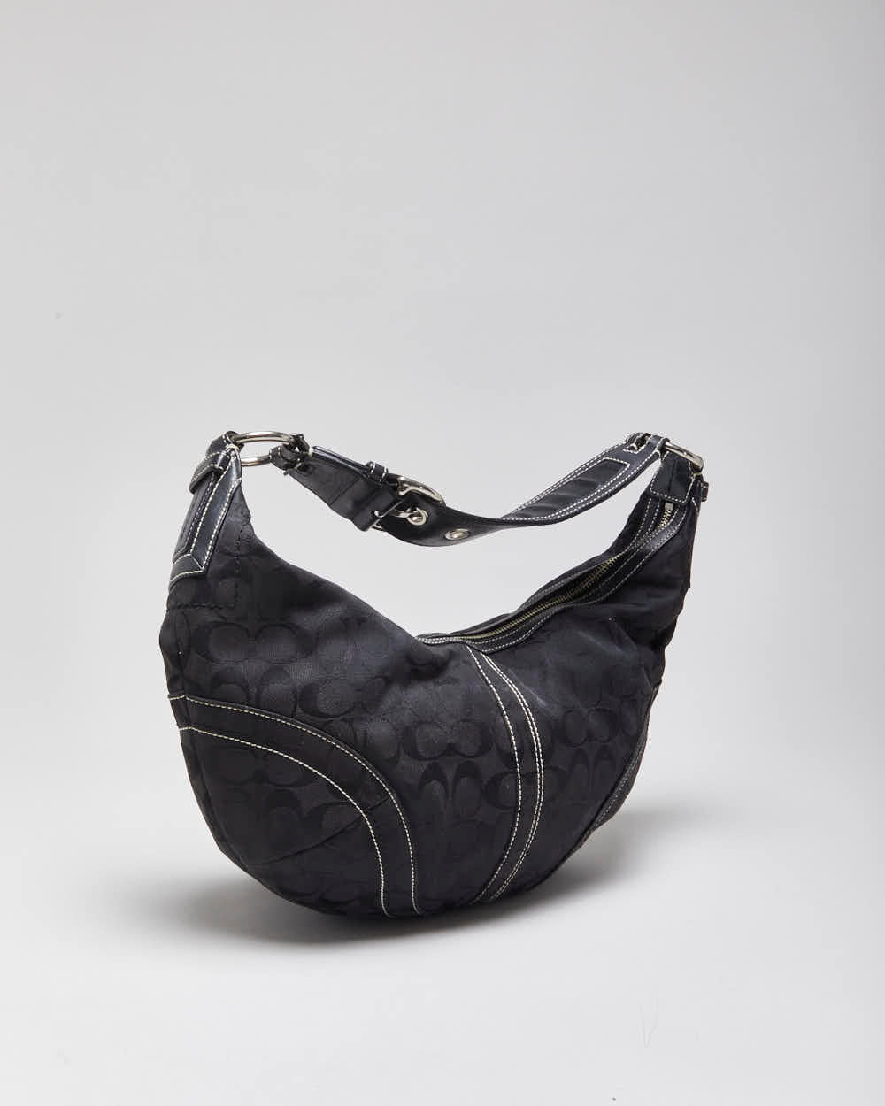 Vintage Y2k 2000s Coach Half Moon Bag