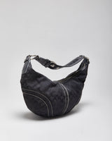 Vintage Y2k 2000s Coach Half Moon Bag