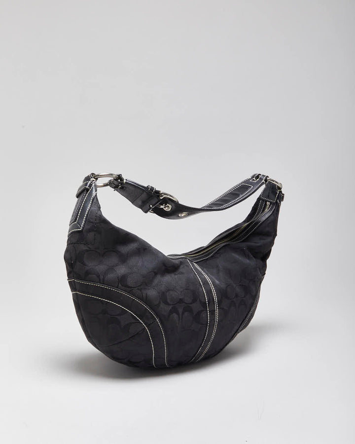 Vintage Y2k 2000s Coach Half Moon Bag