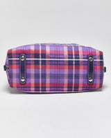 Vintage Y2k 2000s Coach Poppy Plaid Graffiti Handbag