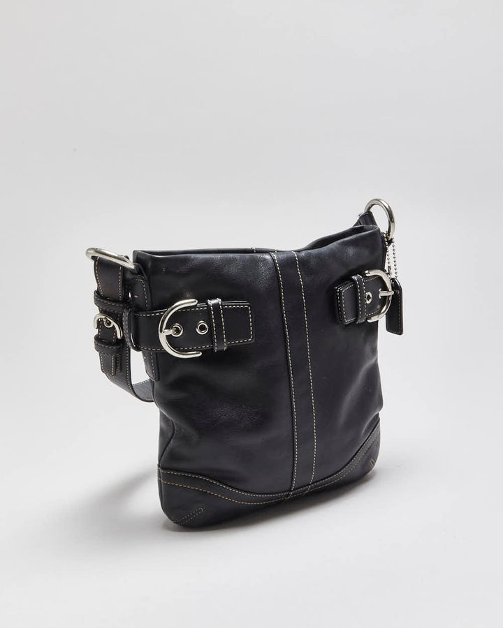 Vintage Y2k 2000s Coach Soho Leather Shoulder Bag
