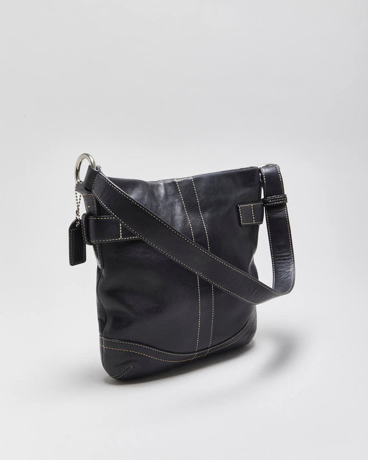 Vintage Y2k 2000s Coach Soho Leather Shoulder Bag