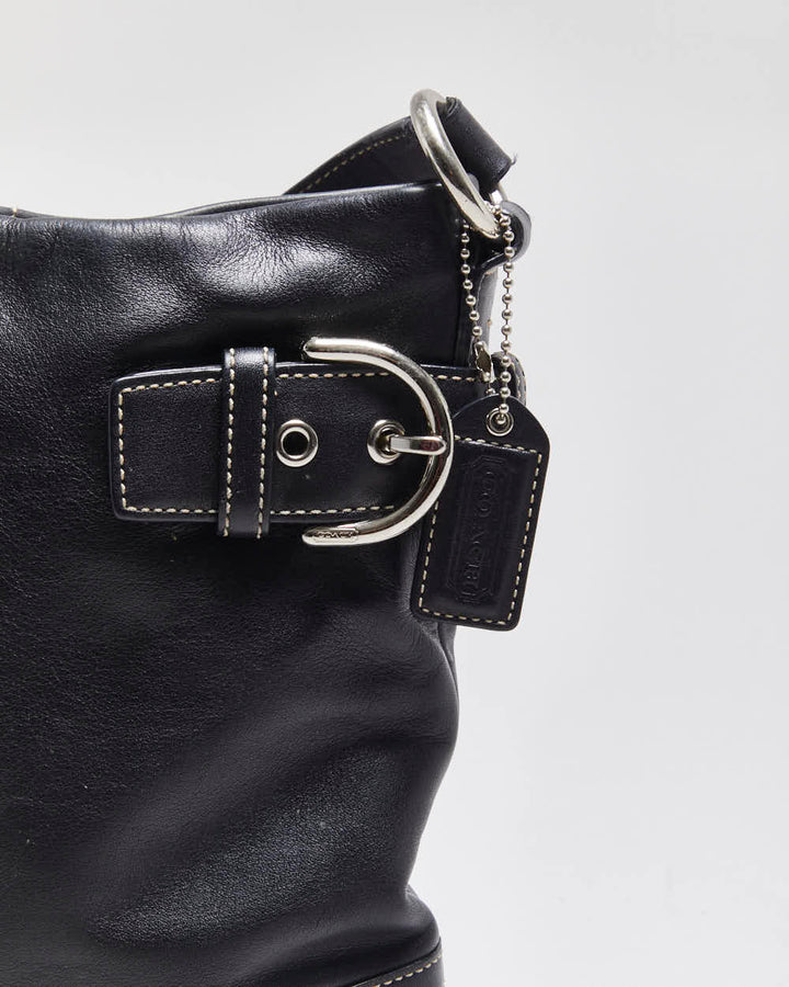 Vintage Y2k 2000s Coach Soho Leather Shoulder Bag