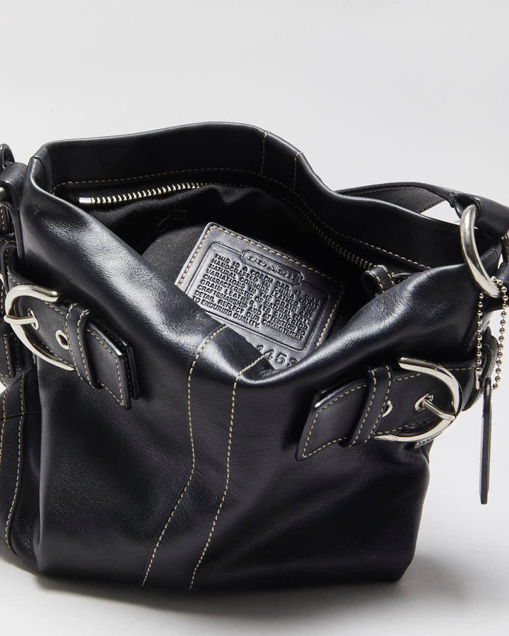 Vintage Y2k 2000s Coach Soho Leather Shoulder Bag